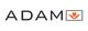 adam clothing logo