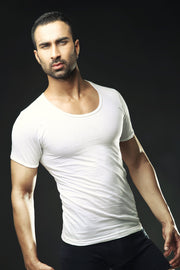 Under Shirt White for men (Pack of 1) MEN, Under Shirt, WHITE - Adam Clothing