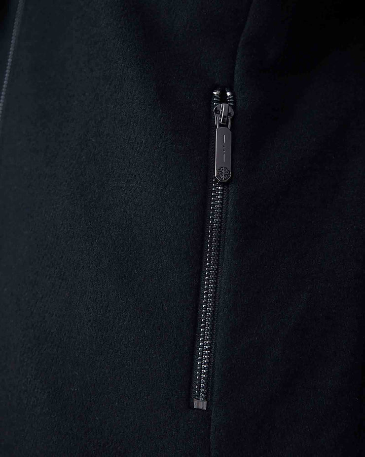 BLACK TWEED BOMBER JACKET men jacket, winter2021 - Adam Clothing