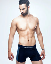 Stripe Boxer (Pack of 1) BOXER, GREY, MEN - Adam Clothing