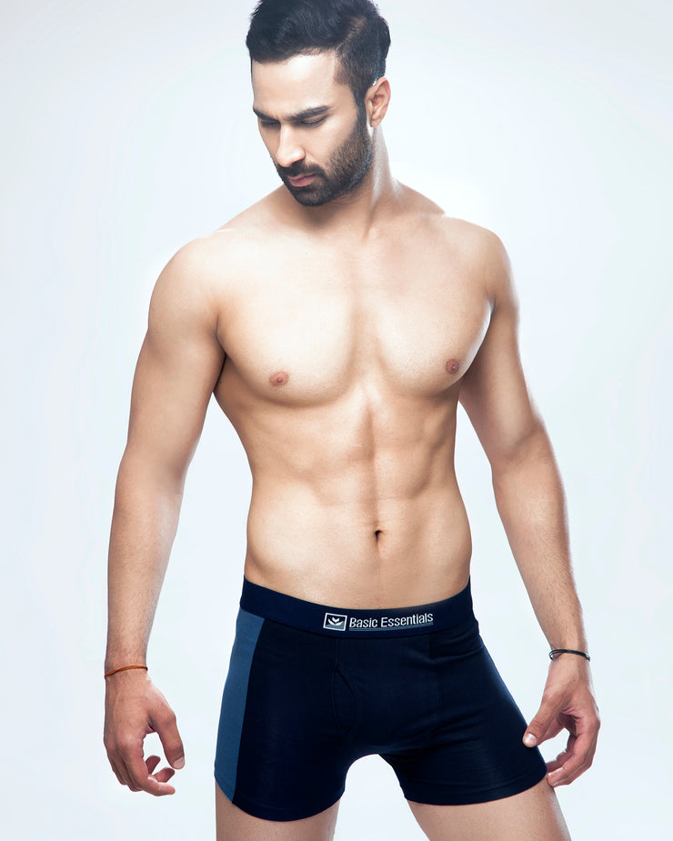 Stripe Boxer (Pack of 1) BOXER, GREY, MEN - Adam Clothing