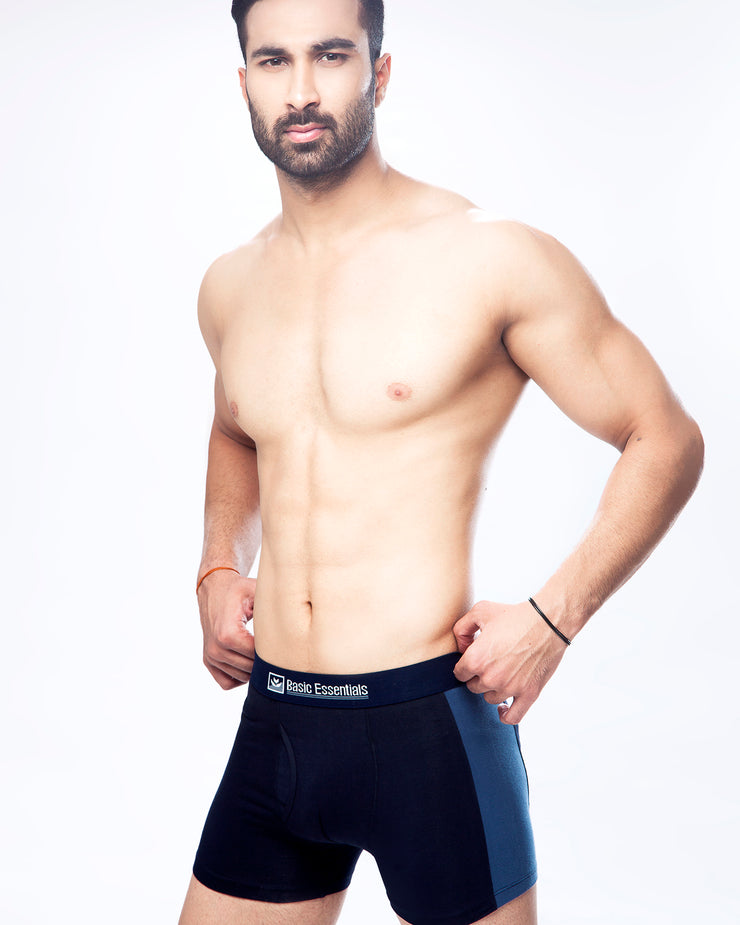 Stripe Boxer (Pack of 1) BOXER, GREY, MEN - Adam Clothing