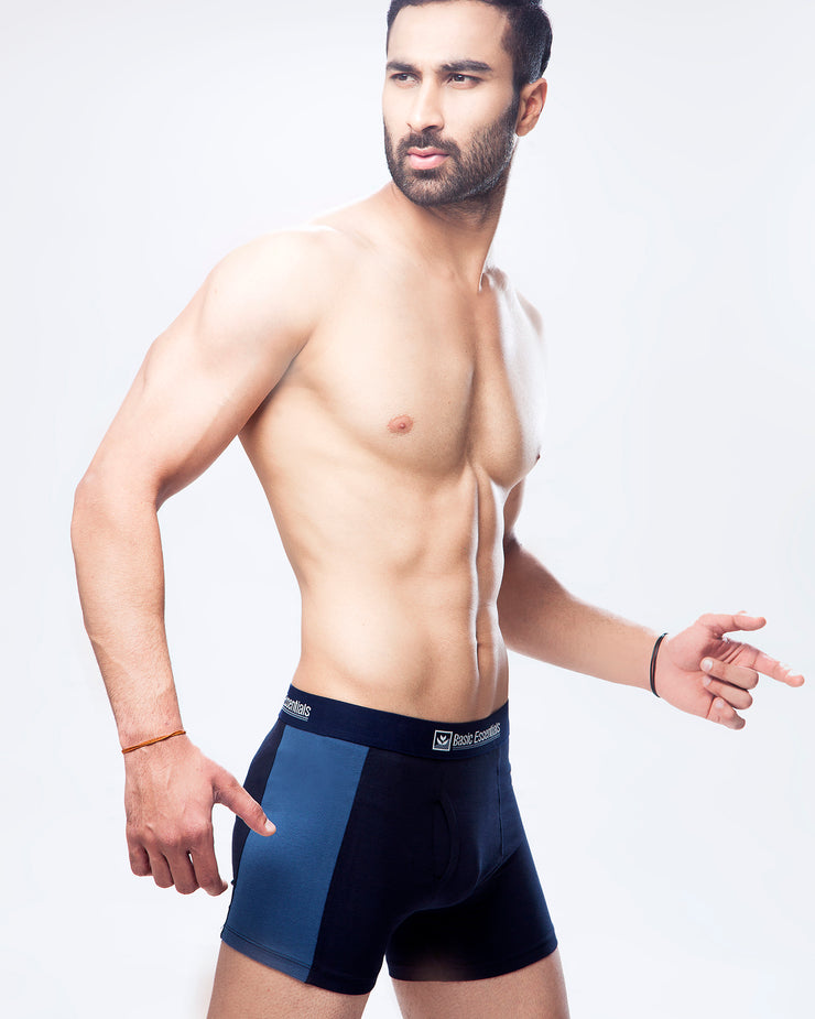 Stripe Boxer (Pack of 1) BOXER, GREY, MEN - Adam Clothing