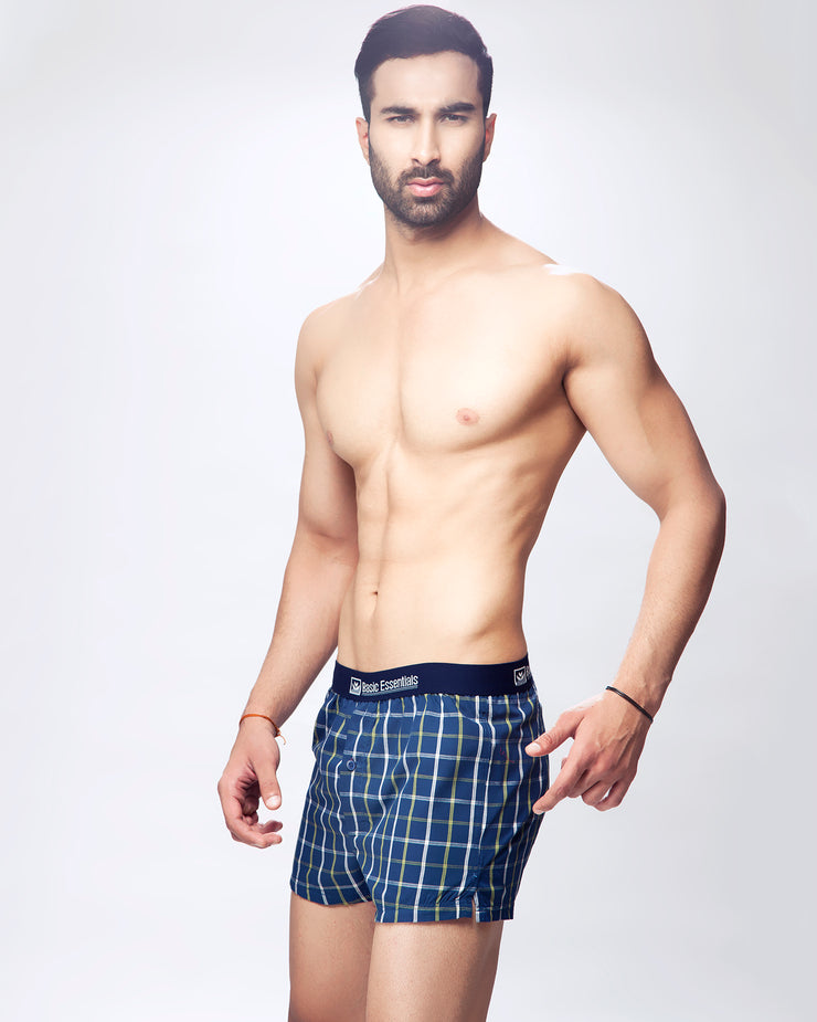 Woven Boxer for men (Pack of 1) BOXER, MEN, MULTI, WOVEN BOXER - Adam Clothing